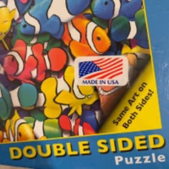 Worlds Most Difficult Jigsaw Puzzle Double Side 500 Clown School Fish Nemo Royce - Picture 4 of 6